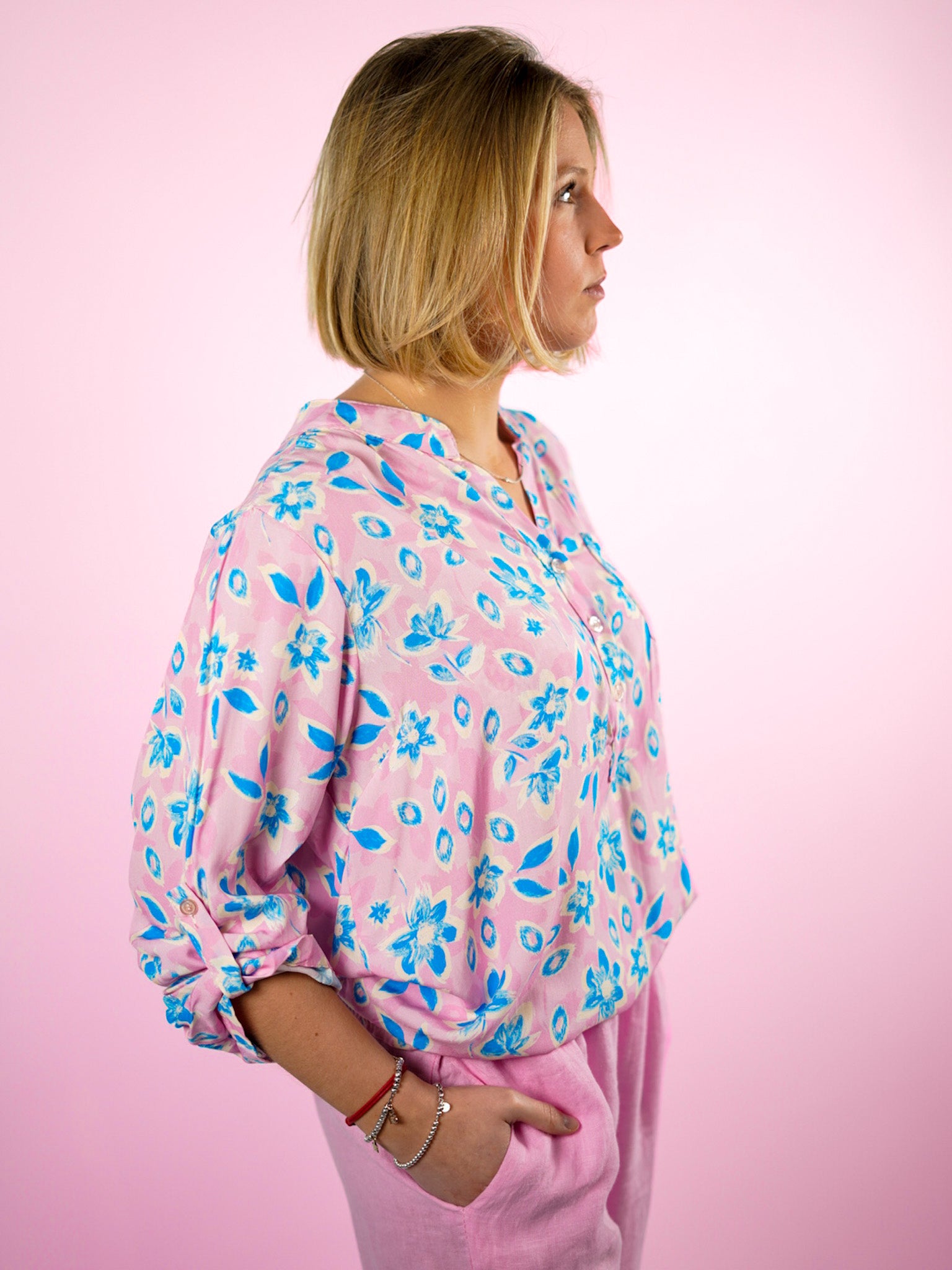 Blouse Boutonnière 100% Viscose BEATA - junefivesixteen