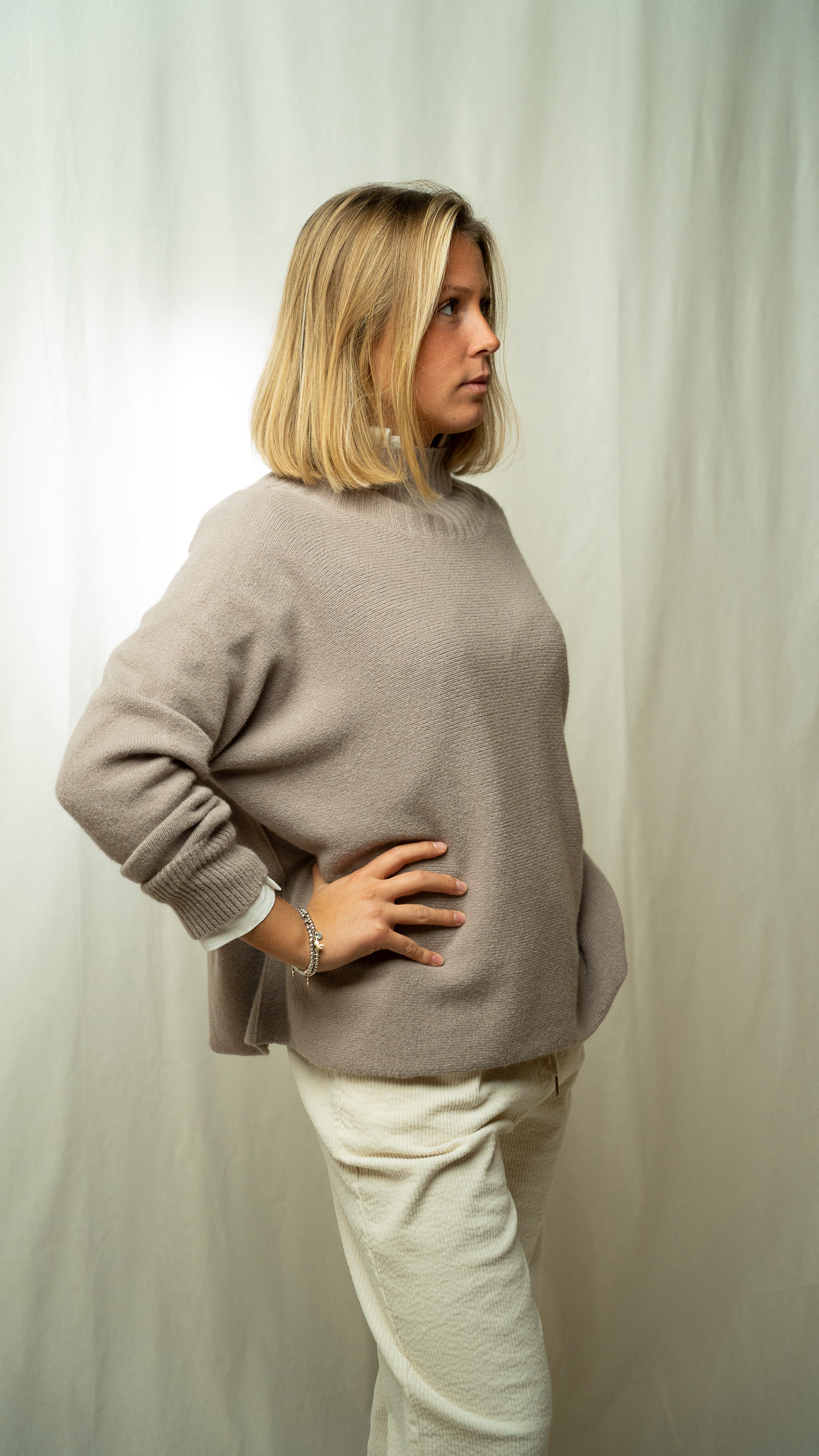 Pull Col Montant SOLANA - junefivesixteen