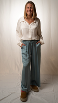 Pantalon Elastiqué Fluide 100% Viscose BILLIE - junefivesixteen