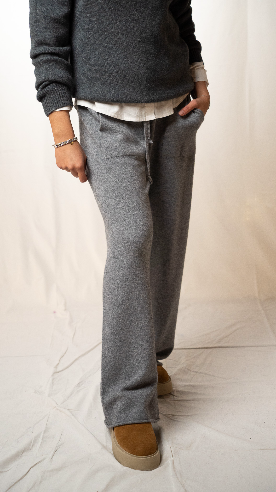 Pantalon En Maille MAGALY - junefivesixteen